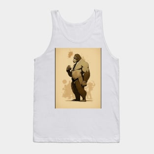 Gorilla In A Suit Tank Top